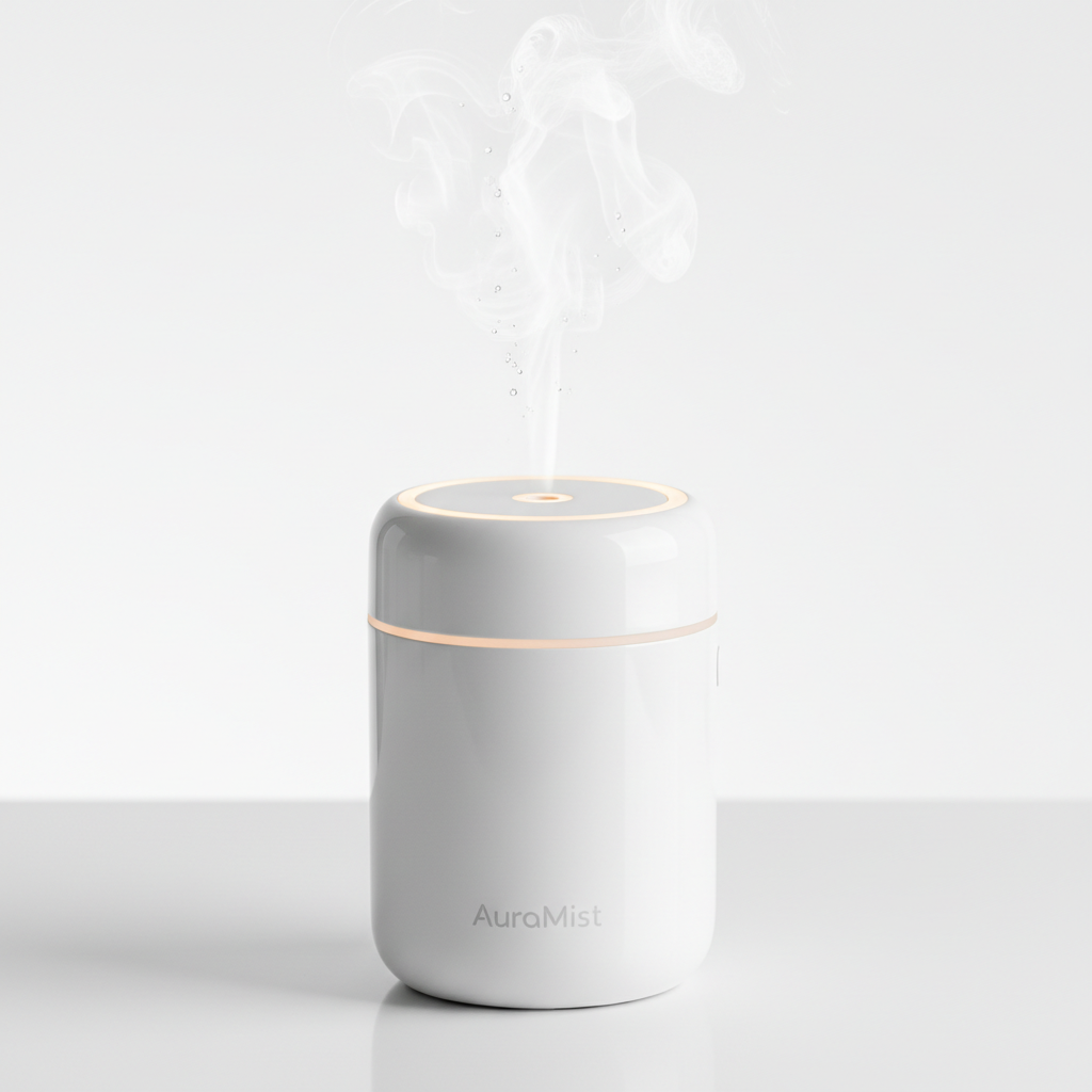 Mini Air Humidifier USB Electric Aroma Diffuser for Bedroom & Office
